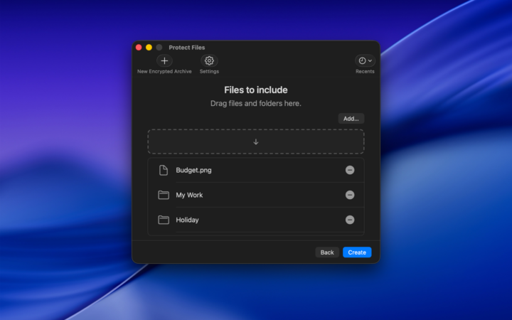 protectfiles-08 Files and folders added in Protect Files